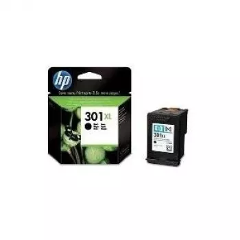 HP 301XL oriģinālā tintes kasetne melna augstas ietilpības 480 lappuses 1 gab. blistera iepakojumā