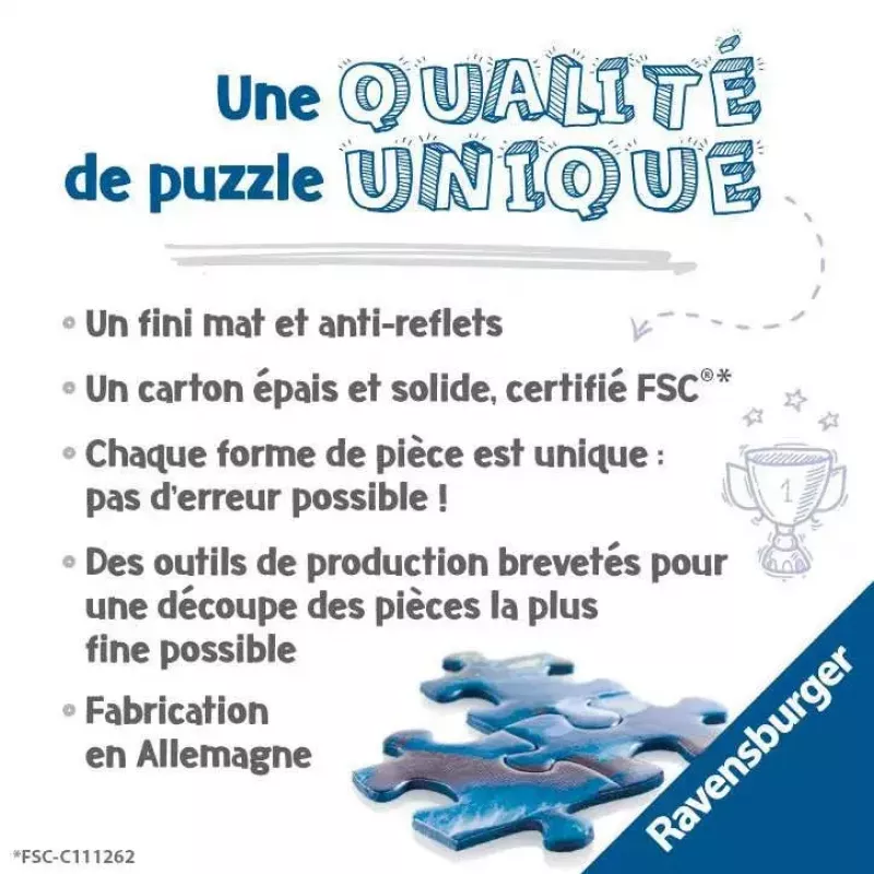 Puzle Ravensburger 17444 3000 gab. vecums 14-99