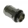 Bitspower savienotājs taisns G1/4 collas AG uz 13mm ID - melns spīdīgs