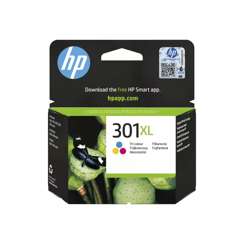 HP 301XL tintes krāsu blisteris DesignJet 1050 universālais printeris