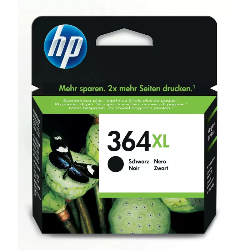 HP 364XL High Yield Melns Oriģināls tintes kasetne
