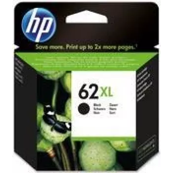 HP 62XL High Yield Melns Oriģināls tintes kasetne