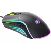 Havit MS1038 spēļu pele, melna, piemērota abām rokām, USB, 8000 DPI, 7 pogas