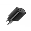 Lādētājs HAVIT UCLE001 EU GaN trīs porti 30 W melns — kompakts USB lādētājs ar 3 portiem