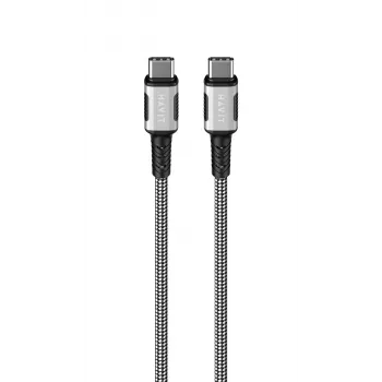Havit CB6297 Magnetic kabelis USB Type C to USB Type C 1m Melns