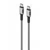 Havit CB6297 Magnetic kabelis USB Type C to USB Type C 1m Melns
