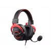 Headset Havit H2002E Pro Wired Gaming Melns Red