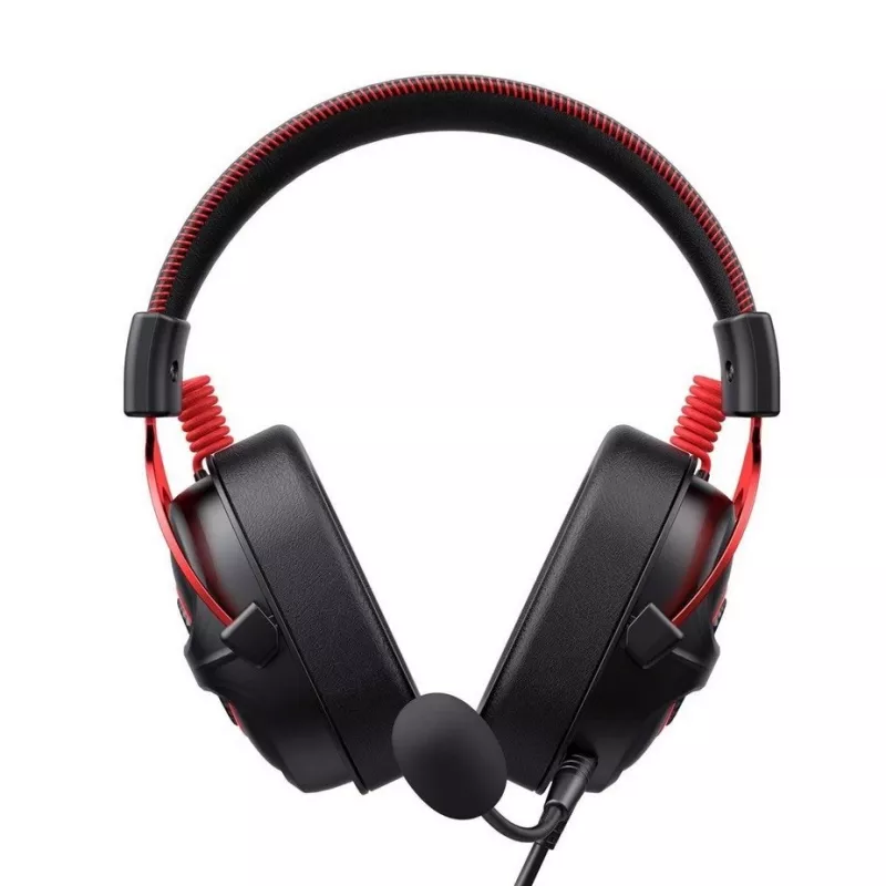Headset Havit H2002E Pro Wired Gaming Melns Red