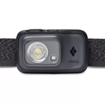 Melns Diamond Cosmo 350-R Graphite galvas lukturītis ar galvas saiti