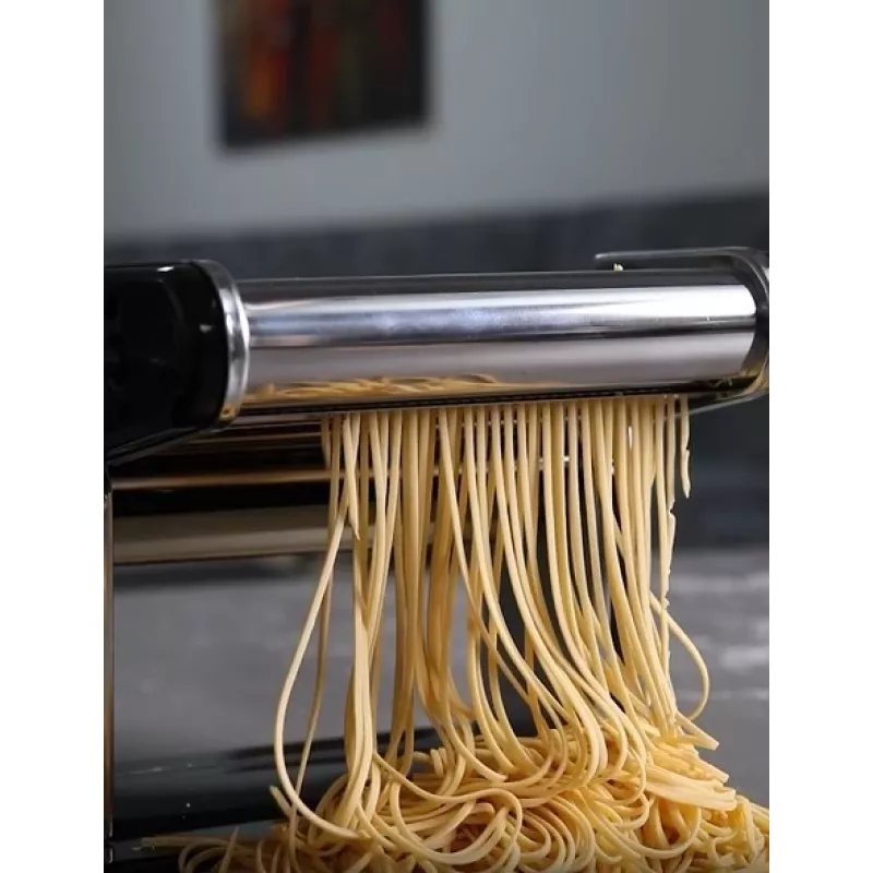 Manuālais pastas gatavošanas aparāts GEFU PASTA PERFETTA no nerūsējošā tērauda Lazanēm, Tagliatelle un Taglierini