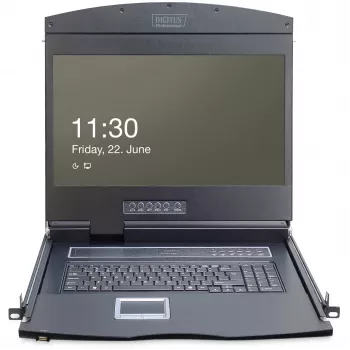 Modulāra konsole Digitus DS-72211 ar 19 collu TFT un skārienvirsmu