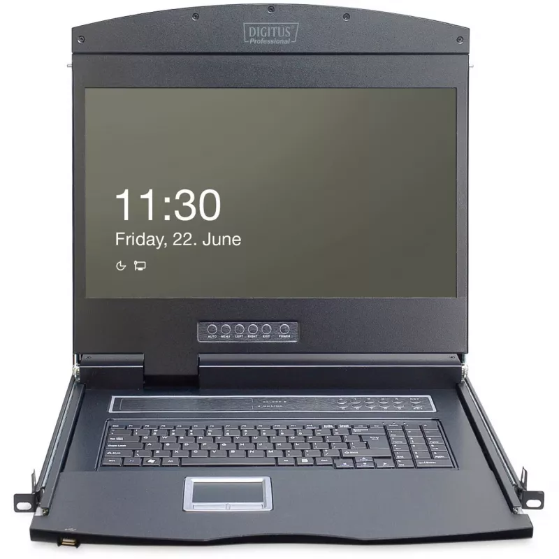 Modulāra konsole Digitus DS-72211 ar 19 collu TFT un skārienvirsmu