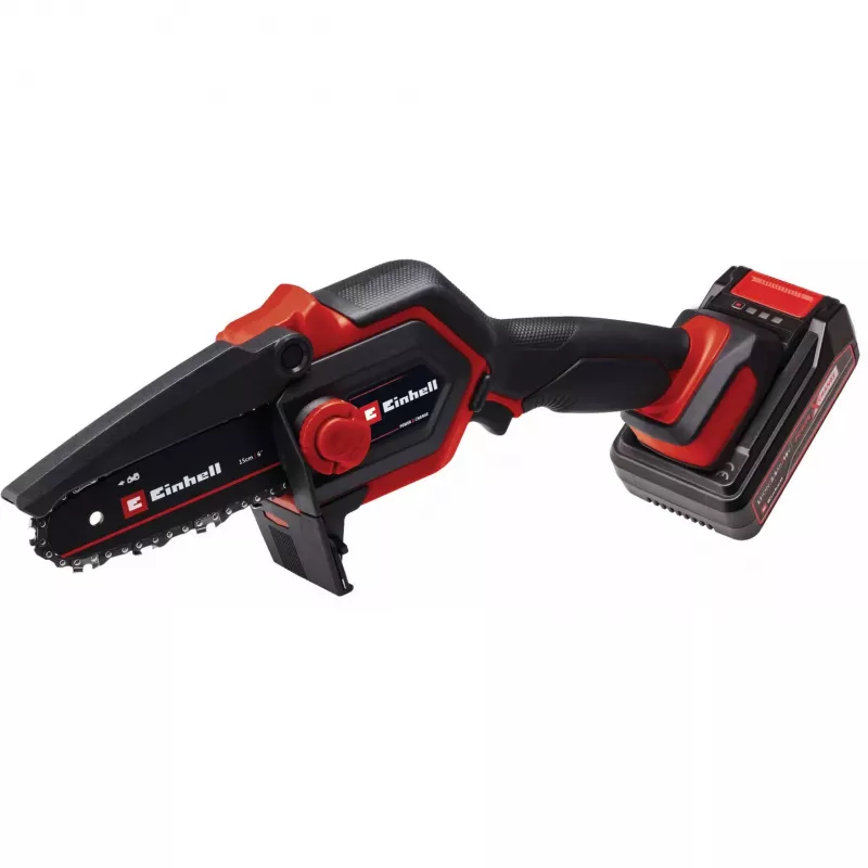Bezvadu atzarošanas ķēdes zāģis Einhell GE-PS 18/15 Li 18 V Li‑ion 2,5 Ah, vadotnes garums 150 mm