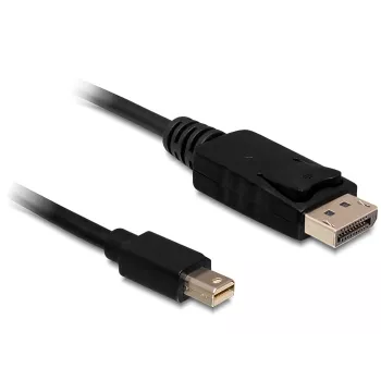 DisplayPort kabelis DeLOCK 83479 Mini DisplayPort 5 m Melns