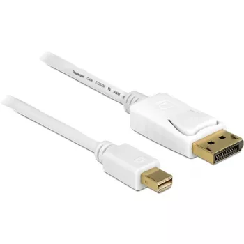 DisplayPort kabelis DeLOCK 83483 Mini DisplayPort 3 m Balts