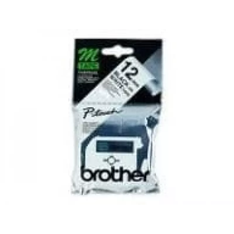 Marķēšanas lente Brother M-K231S melns uz balta