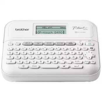 Brālis PT-D410VP etiķešu printeris ZINK (Zero-Ink) 180 x 180 DPI vadu TZe QWERTY