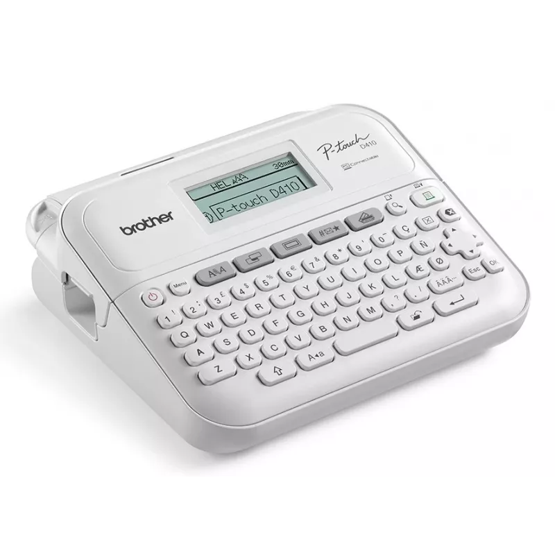 Brālis PT-D410VP etiķešu printeris ZINK (Zero-Ink) 180 x 180 DPI vadu TZe QWERTY