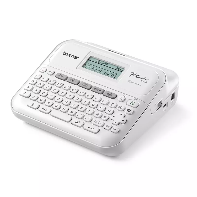 Brālis PT-D410VP etiķešu printeris ZINK (Zero-Ink) 180 x 180 DPI vadu TZe QWERTY