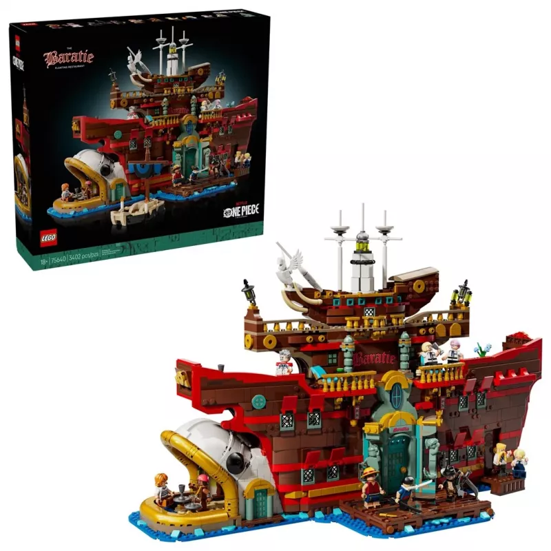 LEGO ONE PIECE 75640 The Baratie peldošais restorāns