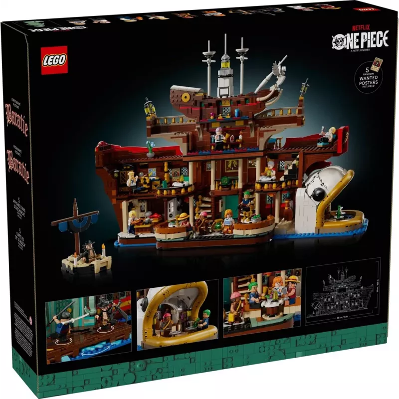LEGO ONE PIECE 75640 The Baratie peldošais restorāns