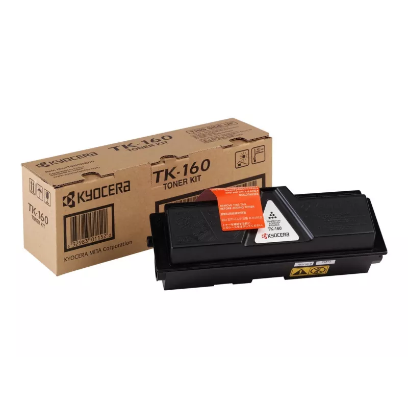 Kyocera TK-160 - 1T02LY0NLC - Toneris melnā krāsā - printeriem ECOSYS P2035d, P2035d/KL3, P2035dn, P2035dn/KL3; FS-1120D, 1120D/KL3, 1120DN, 1120DN/KL3