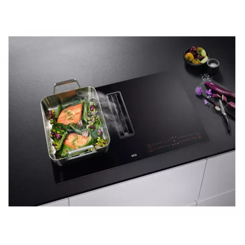 Indukcijas plīts virsma AEG CCE84543CB, 4 gatavošanas zonas, pieskārienu vadība