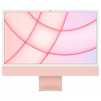iMac - 24 collas - M1 - 8 kodolu CPU / 7 kodolu GPU - 8 GB RAM - 256 GB SSD - Rozā