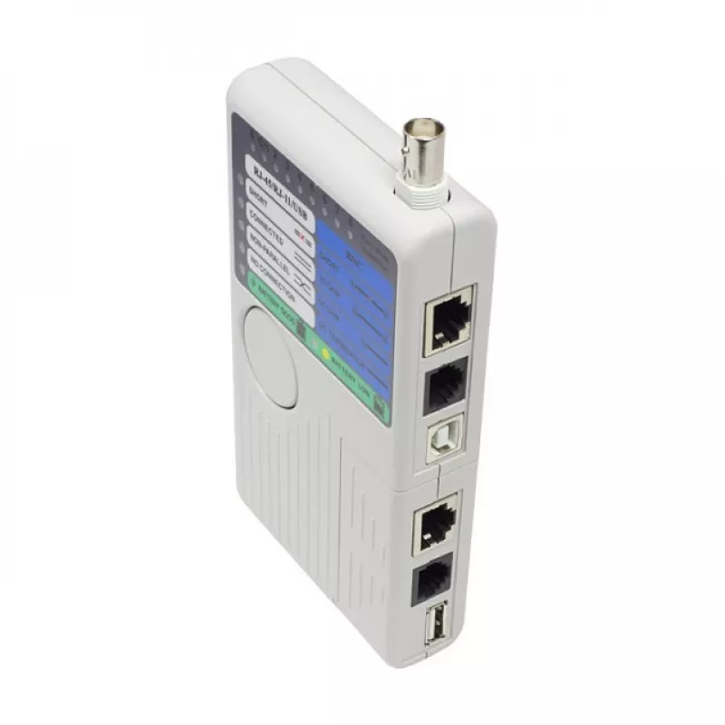 Alcasa GC-N0097 Tīkla kabeļu testeris UTP/STP kabeļu testeris pelēks (GC-N0097)