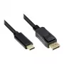 Good Connections GC-M0105 - 1 m - USB Type-C - DisplayPort - Vīriešu - Vīriešu - taisns