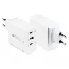 Goodconnections PCA-W001W Strāvas adapteris balts