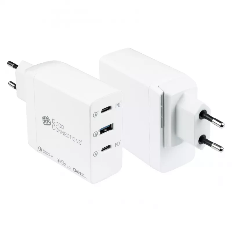 Goodconnections PCA-W001W Strāvas adapteris balts