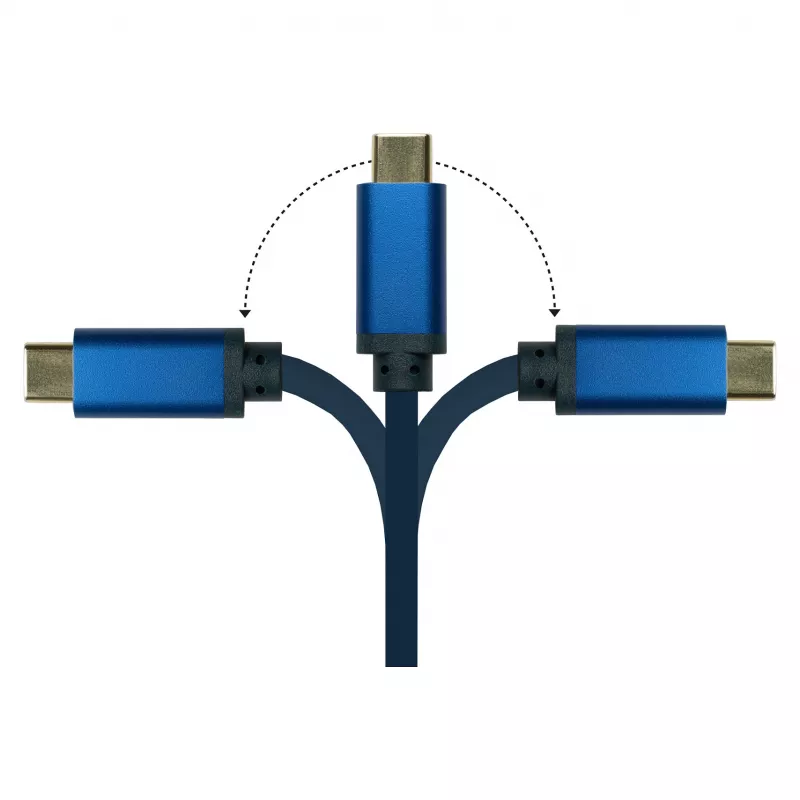 Alcasa 4812-CSF020B 2m adaptera kabelis USB-C - 2 m - USB Type-C - DisplayPort - vīrišķais - vīrišķais - taisns (4812-CSF020B)