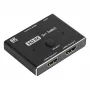 Alcasa HDMI Switcher - HDMI - Schwarz - Metall - 7680 x 4320 - Daten - Gold (GC-M0261)