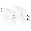 Good Connections GC USB-Fast Charger 140W GaN-Technologie, 2x USB-C, PD 3.1, QC 5.0, PPS Balts -• USB-Fast Charger 140W• viedtālruņiem