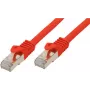 Tīkla kabelis S/CONN Cat. 7 S/FTP 30 m sarkans