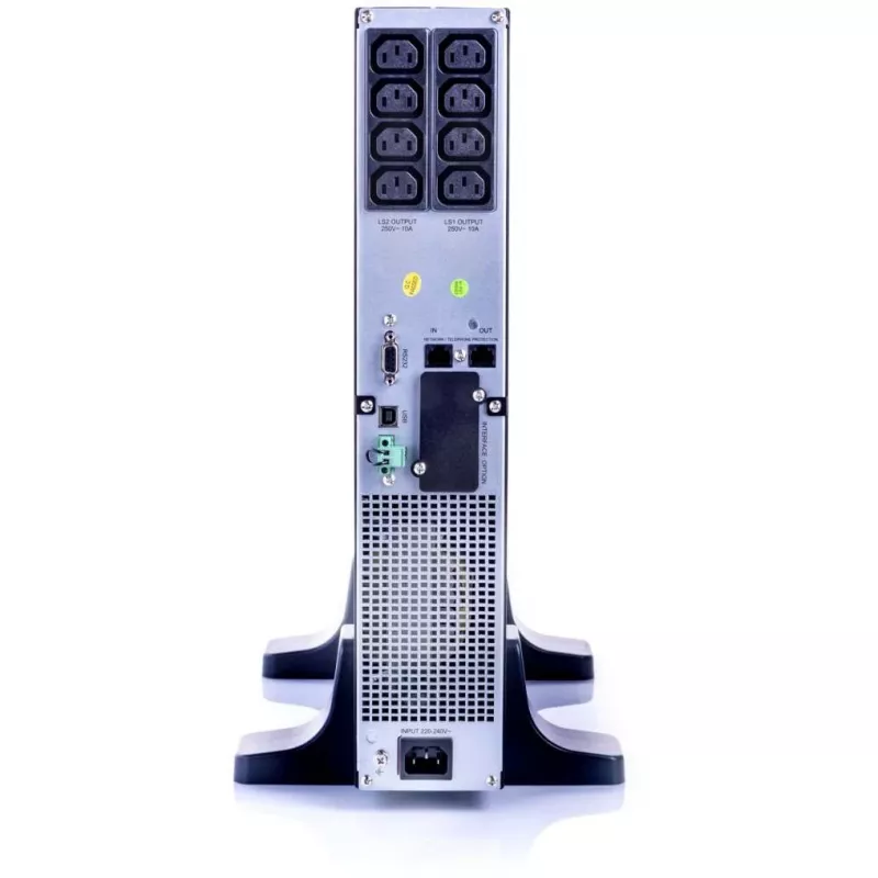 ALLNET UPS 1000VA Line-Interactive USB/RS232 LCD-Display 19/Tower - (Offline-) UPS - 31 min