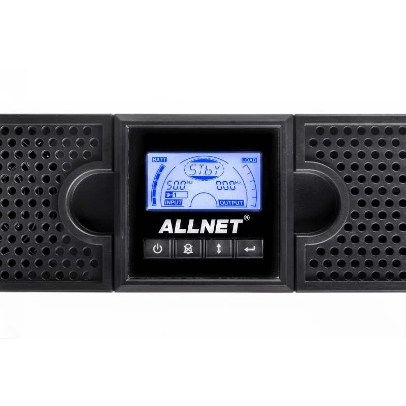 ALLNET UPS 1000VA Line-Interactive USB/RS232 LCD-Display 19/Tower - (Offline-) UPS - 31 min