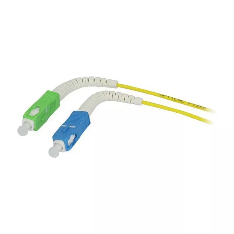 Synergy 21 LWL-1-Faser-Patchk. 1.0mtr.SC-SC(APC) - 9/125u - OS2 - G657A2 - AD=2mm - flexible Knickschutztülle (S215731)
