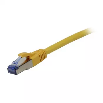 komutācijas kabelis RJ45 - CAT6A 500Mhz - 1,0 m - dzeltens - S-STP(S/FTP) - AWG26 - LSZH - Synergy 21