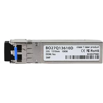BlueOptics E25GSFP28LR optiskā šķiedru tīkla raiduztvērēja modulis 25000 Mbit/s SFP28 1310 nm (E25GSFP28LR-BO)