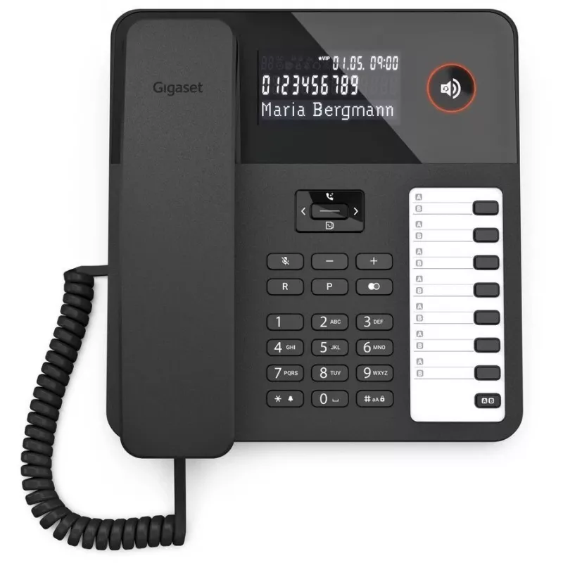 Gigaset Desk 600 melna - Int.- Ware (S30350-H224-C101)