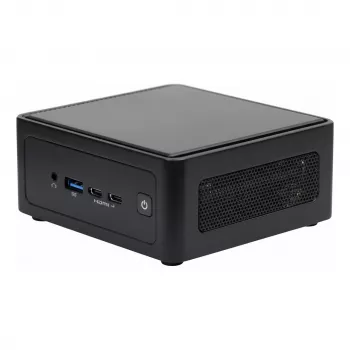 Barebone ASROCK NUC-Box-255H — kompakta modulāra barebone sistēma ar HDMI un USB-C