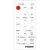 Vision CS-1900P bezvadu Bluetooth skaļrunis, divpusējs koaksiālais, 35 W, balts