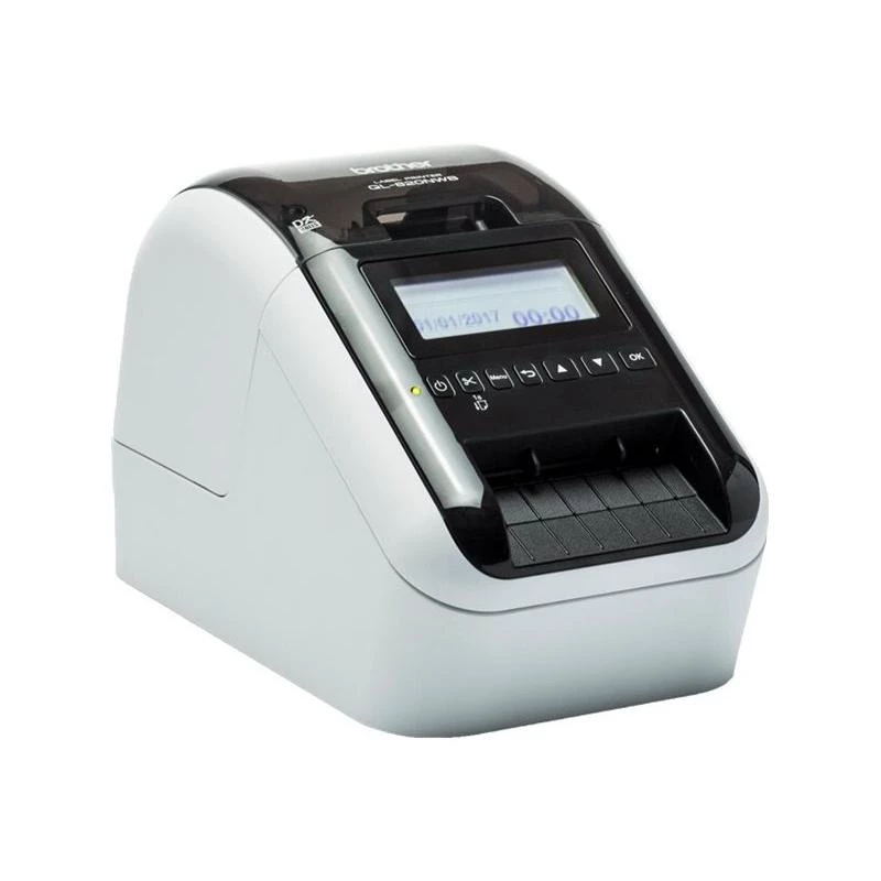 Etiķešu printeris Brother QL-820NWBC Tiešā termiskā Krāsains 300 x 600 DPI 176 mm/s Vadu un bezvadu