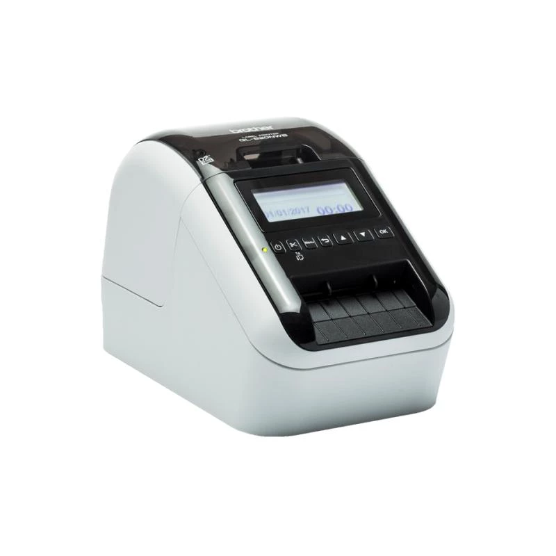 Etiķešu printeris Brother QL-820NWBC Tiešā termiskā Krāsains 300 x 600 DPI 176 mm/s Vadu un bezvadu