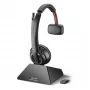 HP Poly Poly Savi 8210 UC - Microsoft - austiņas - uz auss - DECT 6.0 - bezvadu - sertificēts Microsoft Teams (209212-02)