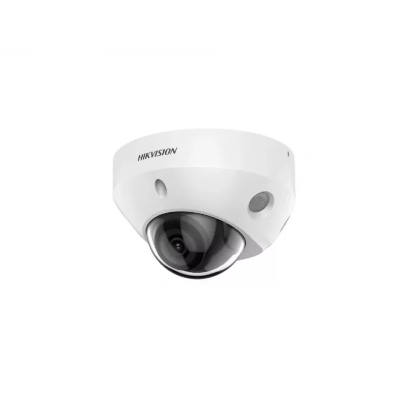 Tīkla mini kupols - Diena/Nakts - 3840x2160 25 kadri/s - 2,8 mm - Infrasarkanais - Trauksme - Audio - IP67