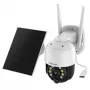 IP drošības kamera Foscam B4 Dome 4 MP (2560×1440), Wi‑Fi 2.4 GHz, IP65, Solar + Baterija 5000 mAh, 355° pagriešana, 90° slīpums