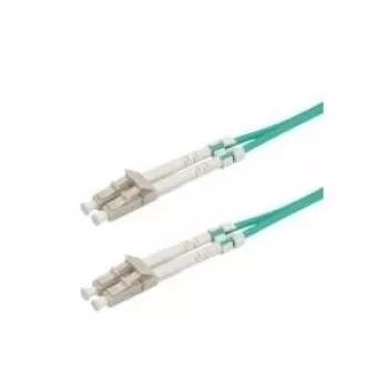 ROLINE optiskais kabelis 50/125µm OM3 - LC/LC - tirkīzzils - 1 m